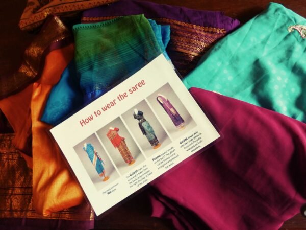 practical saree workshop to learn and discover at Sita cultural center